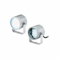 PATLITE LED Light: No Arm, LED, 160 cd Max Brightness, Bracket, 24V DC ±10％, IP65, 1.4 m, Wire Leads (MPN CLE-24N)