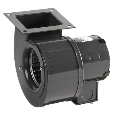 FASCO Specialty Blower: 3 in Wheel Dia, Direct Drive, Includes Drive Pack, 1/100 hp - Direct-Drive Blowers with Drive