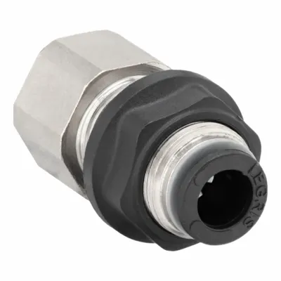 LEGRIS 3136 12 17 Nickel-Plated Brass Tube Fitting - Nickel-Plated Brass Tube Fittings