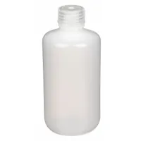 APPROVED VENDOR Sampling Bottle: HDPE, 8 fl oz, 250 mL, Natural, 24-415 mm Screw Closure Size (MPN 3UEG1)