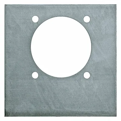 BUYERS PRODUCTS Support Plate: 6 1/2 in Overall Lg - Fleet and Vehicle Maintenance