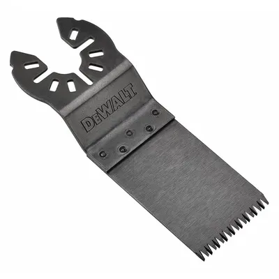 DEWALT Oscillating Tool Blade: 1 1/4 in Blade Wd, 1 1/4 in Overall Lg, Plunge Cutting - Open-Back Universal OIS Mounted Blades