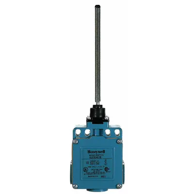 Honeywell Non Plug-In Limit Switch: Coil Spring, 4 Mounting Holes, Metal - Coil-Spring Wobble-Stick Limit Switches