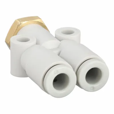 SMC KQ2U04-M5A Polybutylene & Brass Tube Fitting - Polybutylene & Brass Tube Fittings