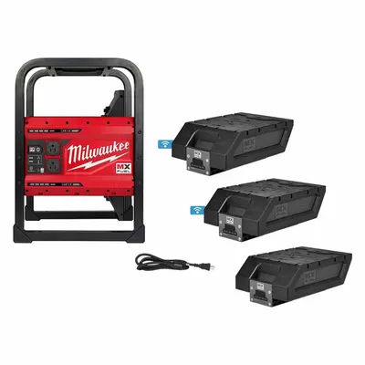 MILWAUKEE Power Supply and Battery (MPN MXF002-2XC, MXFXC406) - Milwaukee Power Stations
