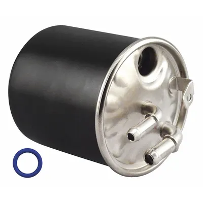 BALDWIN FILTERS BF46001 In-Line Fuel Filter for Mercedes-Benz Trucks - In-Line Fuel Filters