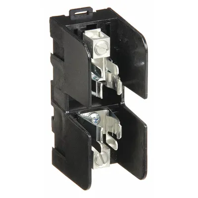 MERSEN Fuse Block: Open Block Design, 1 Pole, 600 V AC, Box Lug - Fuse Blocks for UL Class T Fuses