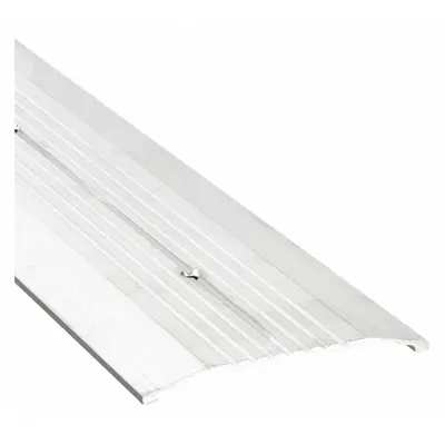 NATIONAL GUARD 426-4 Saddle Threshold, Aluminum, 4 ft, Fluted - Saddle Thresholds