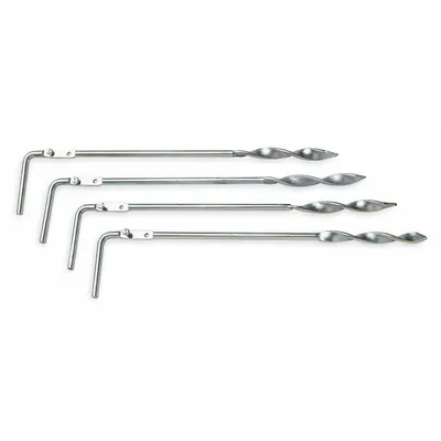 FLUKE Stake Set: 25 m_50 m Cable Lg, 12 in Stake/Grounding Rod Lg - Stake Kits
