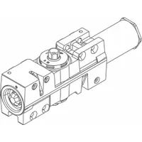 Aluminum cylinder assembly designed for use with LCN 4000T series door closers. Controls door closing speed and force. ADA compliant