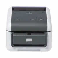 BROTHER Desktop Printer: Direct Thermal, 4.09 in Max. Print Wd, 8 in/sec, Peel Off Dispensing, Wired (MPN TD4420DNP)