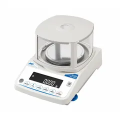 The A&D WEIGHING FZ-523 is a precision lab balance with 520 g capacity, 0.001 g readability, and 0.001 g repeatability. It features an ABS housing and LCD display. Suitable for laboratory weighing tasks requiring high accuracy, such as sample preparation and formulation.