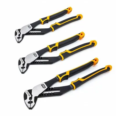 GEARWRENCH Assorted Plier Set: 3 Pliers, Deluxe Cushion Grip, Manual, Boxed - General Purpose Assorted Pliers Sets