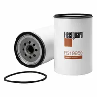Spin-on fuel/water separator for Bomag construction equipment. Overall width 9 1/16 in, outside diameter 4 3/8 in. Removes water and contaminants from diesel fuel to protect injectors and engine components