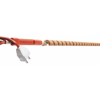 BRISKHEAT Heating Tape: 49°C Op Temp - Max, 10 ft Overall Lg, 1/2 in Overall Wd - Silicone Heating Tapes