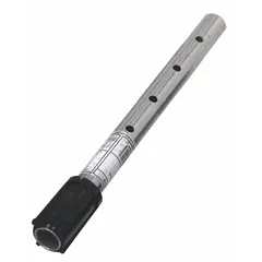 This air sampling tube is designed for duct mounting in fire alarm systems. It draws air samples from HVAC ducts to detect smoke. Compatible with SD-4WJ detector model. Meets CSFM standards. Overall height 60 in, width 0.5 in.