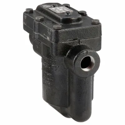 BELL & GOSSETT Steam Trap: Cast Iron, 3/4 in FNPT, 1,200 lb/hr, 75 psi Max., 450°F Max. - Standard Inverted-Bucket Steam Traps
