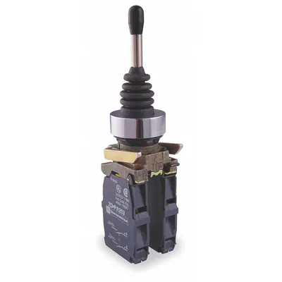 SCHNEIDER Joystick Operator: Vertical Operation, 2 Positions, 1NO, Maintained - Joystick Operators with Contact Blocks