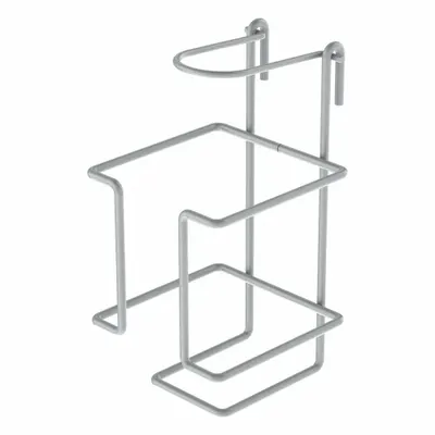 METRO PPE Holder for Wire Shelving, SHK4-2L, Steel, Epoxy, Gray - PPE Holders for Wire Shelving