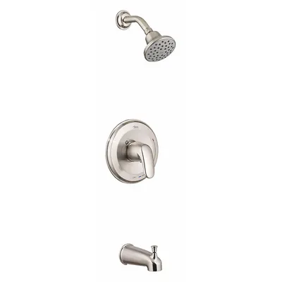 AMERICAN STANDARD Colony PRO Tub and Shower Trim Kit - Bathtub Spout & Fixed Showerhead Faucet Combinations