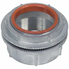 The SQUARE D H200 is a bolt-on hub designed for connecting 2-inch conduit to disconnect switch enclosures. It provides a sealed entry point suitable for indoor or outdoor use where protection against dust, water, and corrosion is required. The hub carries NEMA enclosure ratings 12, 12K, 3R, 4, 4X, and 5.