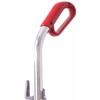 Replacement handle for upright vacuum cleaners. Designed to restore control and maneuverability when the original handle is broken or worn. Fits compatible Sanitaire upright models