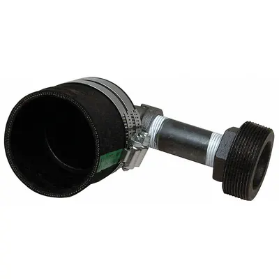 OEM Desiccant Vent Dryer Adapter: Black - Drum Desiccants & Adapters