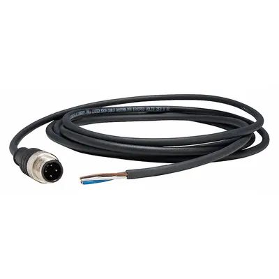 TELEMECANIQUE SENSORS Single-Ended Cordset with PUR Jacket - Single-Ended Cordsets with PUR Jacket for Twisting Applications