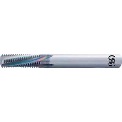 OSG Helical-Flute Thread Mill, 7/8"-14 UNF, 5 Flute, EgiAs Coated Carbide - Helical-Flute Thread Mills for Steel, Cast Iron & Hardened Steel