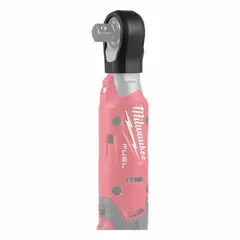 This single-piece protective cover is designed to fit power ratchets, shielding the tool housing from impacts and abrasion during use or storage. It helps reduce wear in industrial and construction environments.