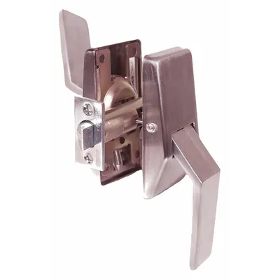 TRIMCO Passage Paddle Lockset, ADA Compliant, Push Up/Pull Down - Passage Paddle Locksets