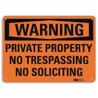 Danger Sign: Aluminum, Mounting Holes Sign Mounting, 7 in x 10 in Nominal Sign Size, 0.04 in Thick (MPN U6-1203-NA_10x7)