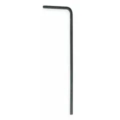 L-shaped Torx key with two tips, standard end, and long length. T25 tip size. Made of alloy steel with a chrome finish. Used for driving Torx fasteners in assembly, maintenance, and repair tasks where extended reach is needed.