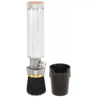Stencil Brush: Stencil Brush, 8 3/16 in Overall Lg, 5 in Handle Lg, Hog Hair, 2 in Repl Head Dia (MPN 30322)