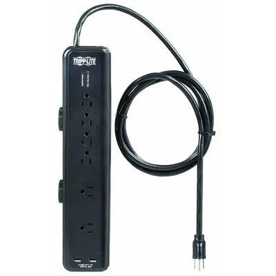 TRIPP LITE TLP606DMUSB Desktop Surge Protector - General Purpose Surge Protectors