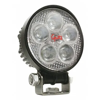 GROTE BZ111-5 LED Flood Light, Black, Surface Mount, Blunt Cut Wires - Vehicle Floodlights