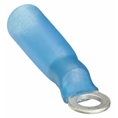 OEM Ring Terminal: Blue - Insulated Ring Terminals with Heat Shrink