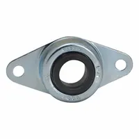 TIMKEN Flange Mount Bearing: Radial Ball, 5/8 in Bore, Steel, Eccentric Collar, 4 1/2 in Lg, Rhombus (MPN LFST 5/8)