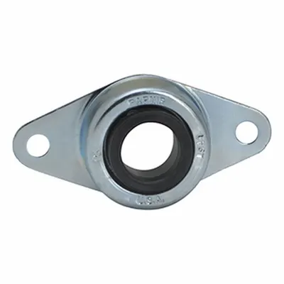 TIMKEN Flange Mount Bearing: Radial Ball, 5/8 in Bore, Steel, Eccentric Collar - Stamped Steel Flange-Mount Ball Bearings