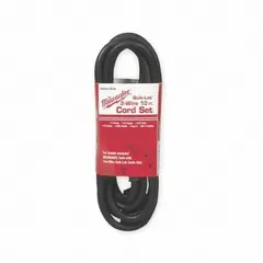 Replacement power tool cord with integrated cord protector for MILWAUKEE 9092-20 and compatible with 6KX25, 6KX36, 6KX39, and 6KX40 units. Designed to deliver power for drilling and fastening tasks in industrial environments.