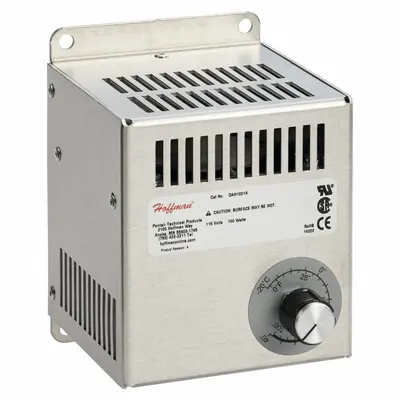 HOFFMAN Enclosure Heater: Fan Forced, 400 W Watt, Single Phase, 230V AC - Heaters for Electrical Enclosures