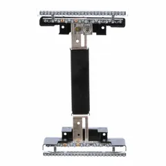This neutral bar kit is rated for 250 A and constructed from copper. It is designed for use with Square D NF panelboards to provide a termination point for neutral conductors in electrical distribution systems.