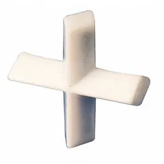 Star-shaped stirring bar made of Alnico, white in color, with overall length 19.1 mm and diameter 9.5 mm. Autoclavable for use in sterile laboratory environments. Designed to create turbulent flow for efficient mixing of liquids in standard stir plate applications.