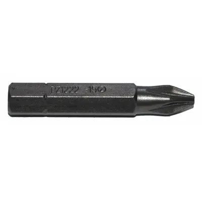 ZEPHYR PZ2 Pozidriv Insert Bit 5-Pack (PZ1222X15-5PK) - Pozidriv Bits