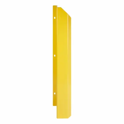 IDEAL WAREHOUSE INNOVATIONS Door Track Guard: Steel, L Shape, 48 in Overall Lg, 0.2 in Overall Thick - Door Track Guards
