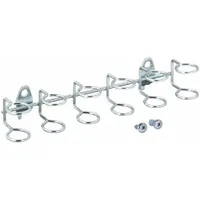 TRITON PRODUCTS Multi-Ring Tool Holder: 1/4 in_1/8 in Peg Hole, For 1 in Pegboard Hole Spacing, 2 PK (MPN 76666)