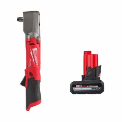 This cordless impact wrench delivers 220 ft-lb of fastening torque with a brushless motor for efficient operation. The 1/2-inch drive size suits fastening and loosening nuts, bolts, and lag screws in automotive repair, equipment assembly, and general maintenance tasks. Powered by 12V DC, it offers portability and control for light-to-medium duty applications.
