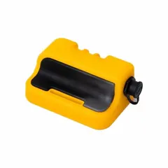 Signal sensor accessory for concrete vibrators. Provides signal detection to monitor vibration performance during concrete placement and consolidation, helping ensure proper compaction in structural pours.