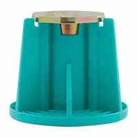 Insert Rod Anchor: 1/2"-13 Thread Size, Carbon Steel, Wet Concrete, 100 PK (MPN PFM253143812NN)