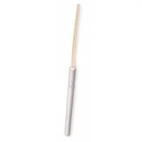 Swaged cartridge heater rated 120V with 33 W/sq in watt density. Diameter 1 in, length 6 3/8 in, lead length 10 in. Used for direct immersion heating in molds, dies, and process equipment requiring uniform heat in confined spaces